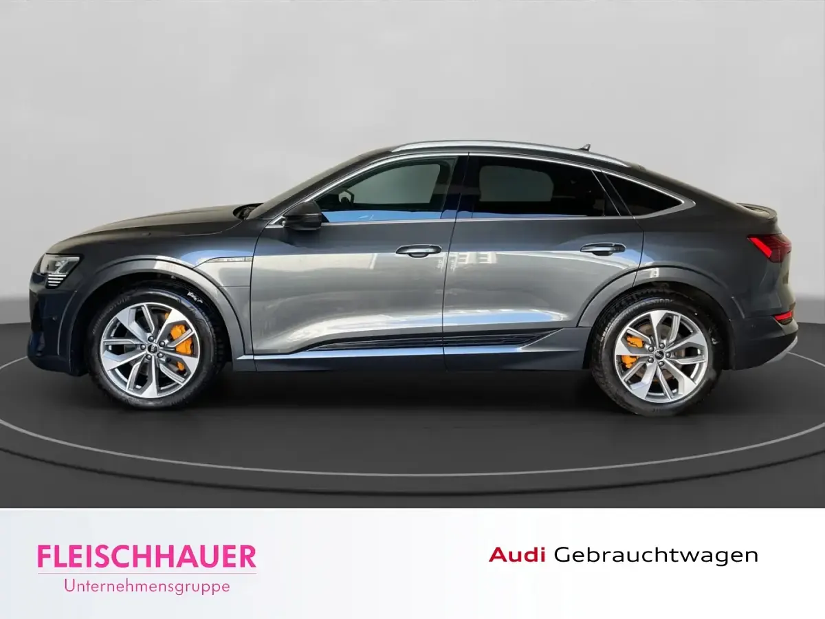 Gebraucht Audi e-tron Sportback S-Line 300 kW (408 PS) 2022 Grau SUV