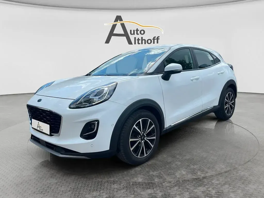Gebraucht Ford Puma Titanium 125 PS (91 kW) 2020 Frozen white (metallic) SUV