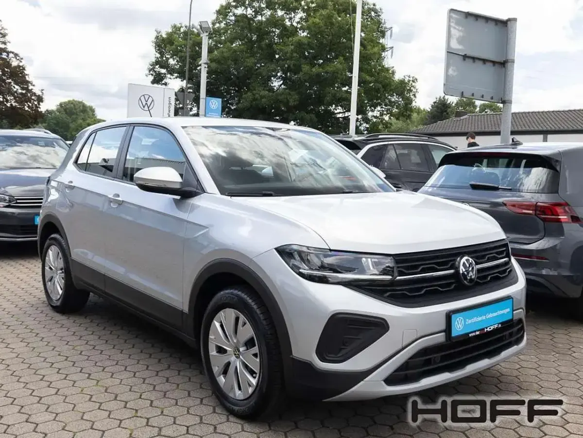 Gebraucht VW T-Cross 95 PS (69 kW) 2025 Silber SUV