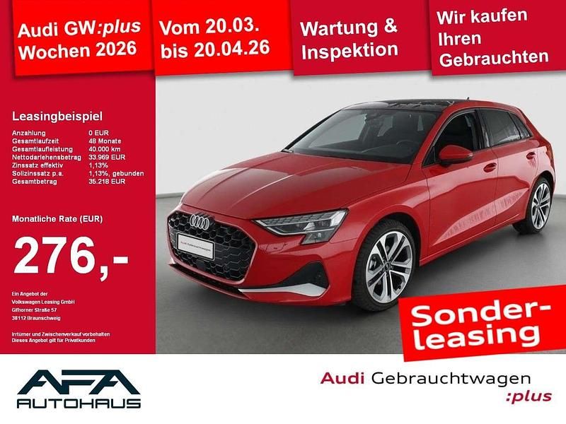 Gebraucht Audi A3 Advanced 116 PS (85 kW) 2025 Rot Limousine