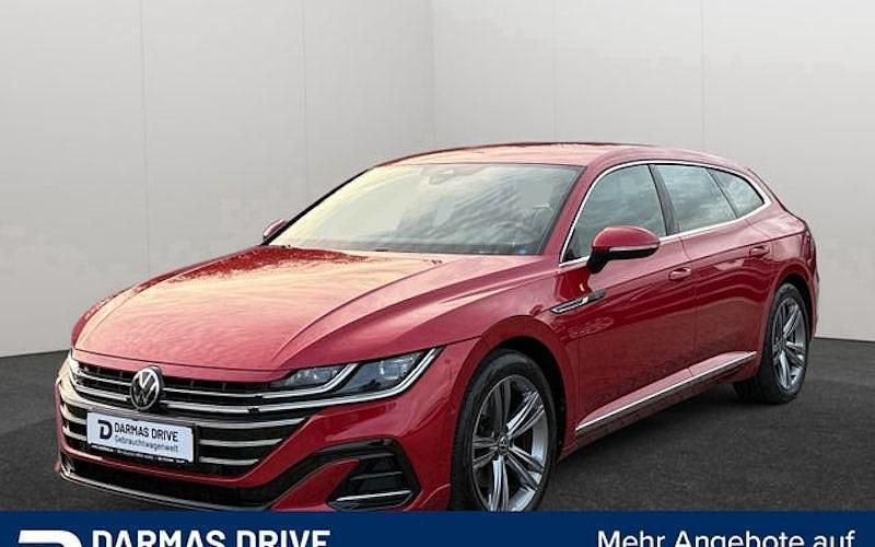 Rot Gebraucht 2022 VW Arteon R-line Kombi | 29.990 € (Superpreis) - Bild 1/4