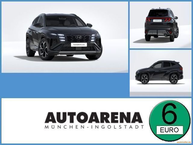 Schwarz Neu 2025 Hyundai Tucson N Line SUV | 41.975 € (Teuer) - Bild 1/4