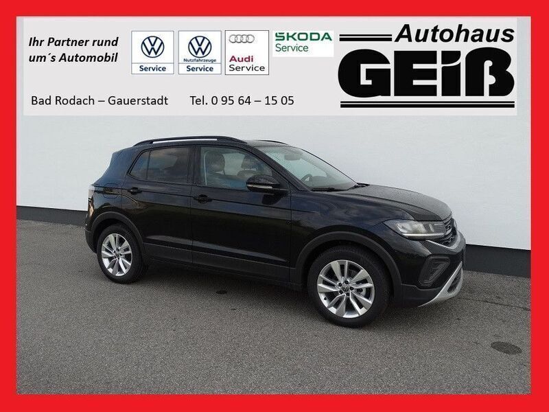 Schwarz Gebraucht 2024 VW T-Cross Life SUV | 26.500 € (Etwas zu teuer) - Bild 1/4