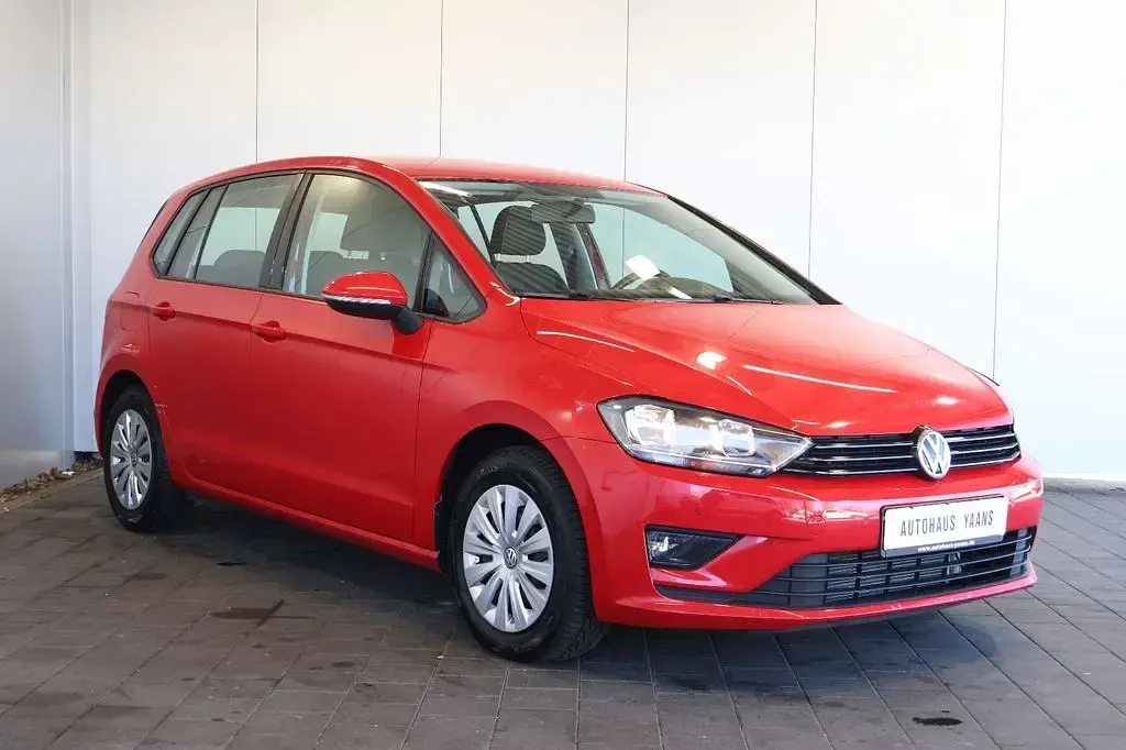 Gebraucht VW Golf Sportsvan 110 PS (80 kW) 2014 Rot Van / Kleinbus
