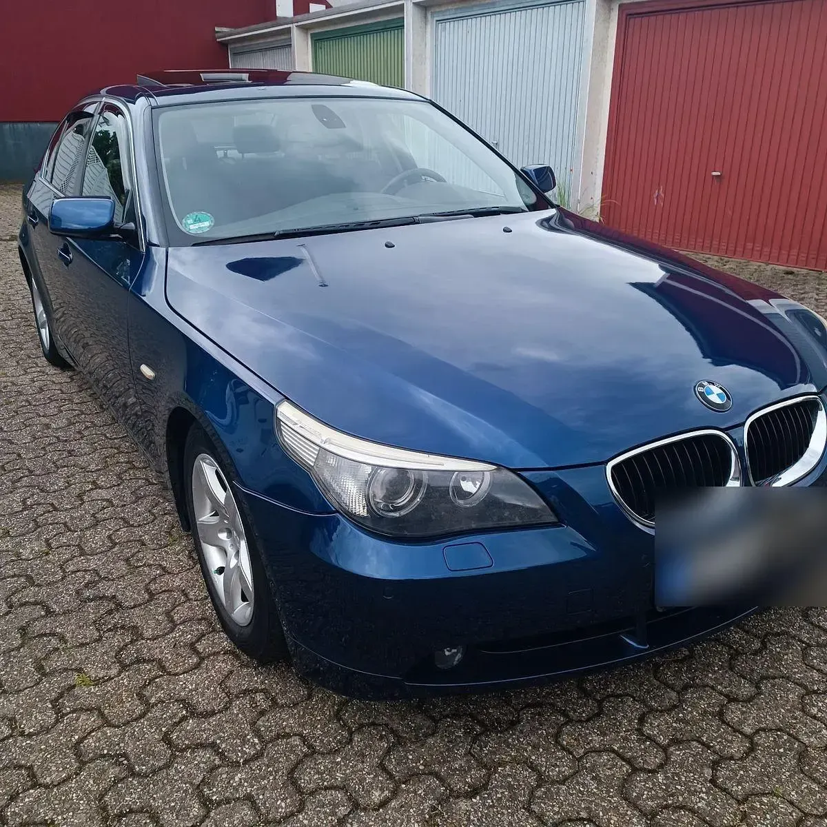 Gebraucht BMW 520 170 PS (125 kW) 2003 Blau Limousine