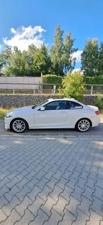 Gebraucht BMW 218 M Sport 136 PS (100 kW) 2018 Weiß Coupé