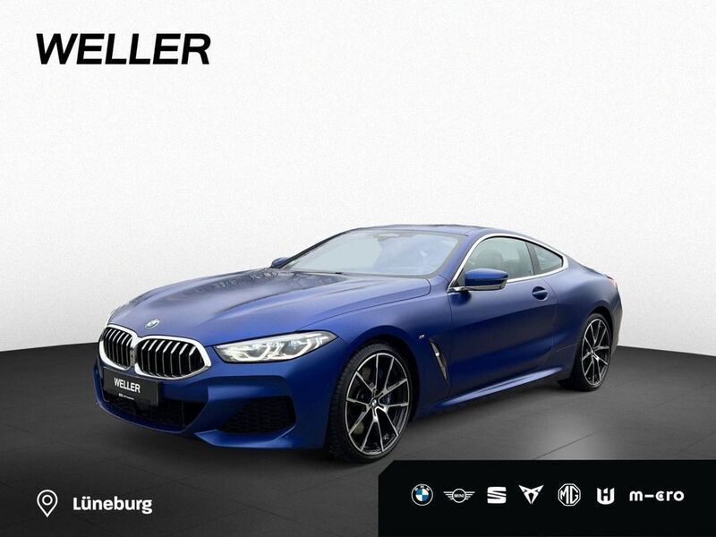 Pure metal silber (schwarz) Gebraucht 2021 BMW 840 Comfort Edition Coupé | 53.990 € (Guter Preis) - Bild 1/4