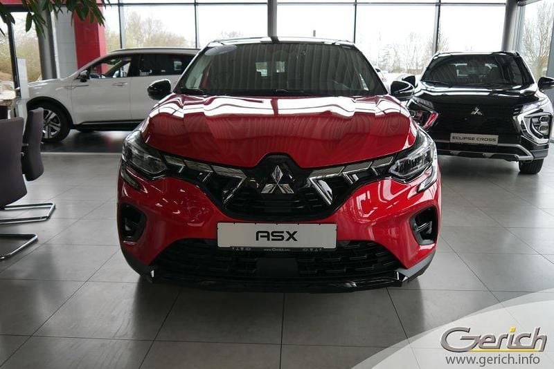 Gebraucht Mitsubishi ASX Top 143 PS (105 kW) 2023 Aurora rot/ onyx schwarz metal SUV