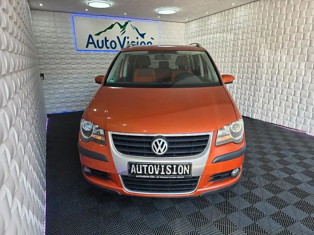 Gebraucht VW Touran Cross 140 PS (102 kW) 2007 Rot Van / Kleinbus