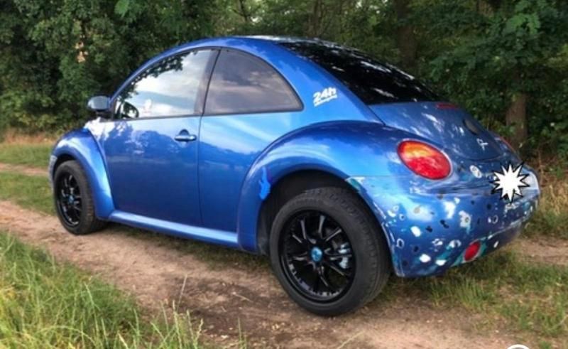 Gebraucht VW New Beetle 120 PS (88 kW) 2000 Blau Kleinwagen