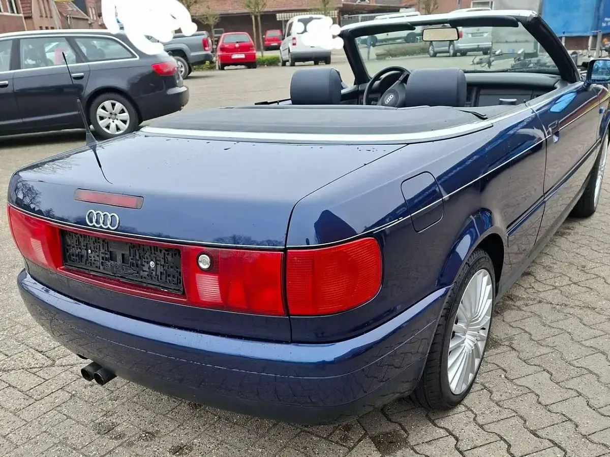 Gebraucht Audi Cabriolet 150 PS (110 kW) 1998 Blau Cabrio