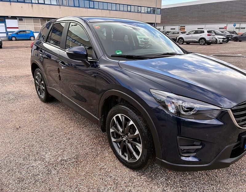 Gebraucht Mazda CX-5 147 PS (108 kW) 2017 Blau SUV