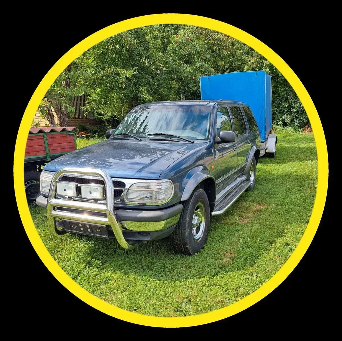 Używany Ford Explorer 207 KM (152 kW) 1998 Niebieski SUV
