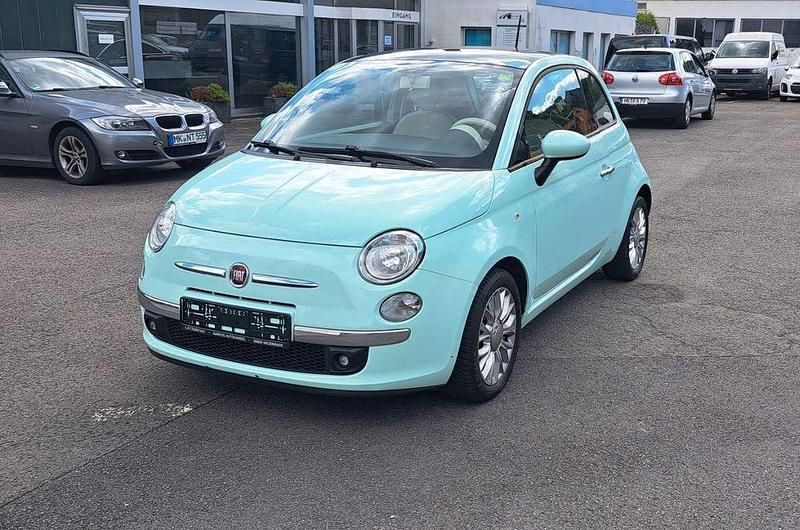 Grün Gebraucht 2015 Fiat 500 Lounge Kleinwagen | 5.400 € (Guter Preis) - Bild 1/4