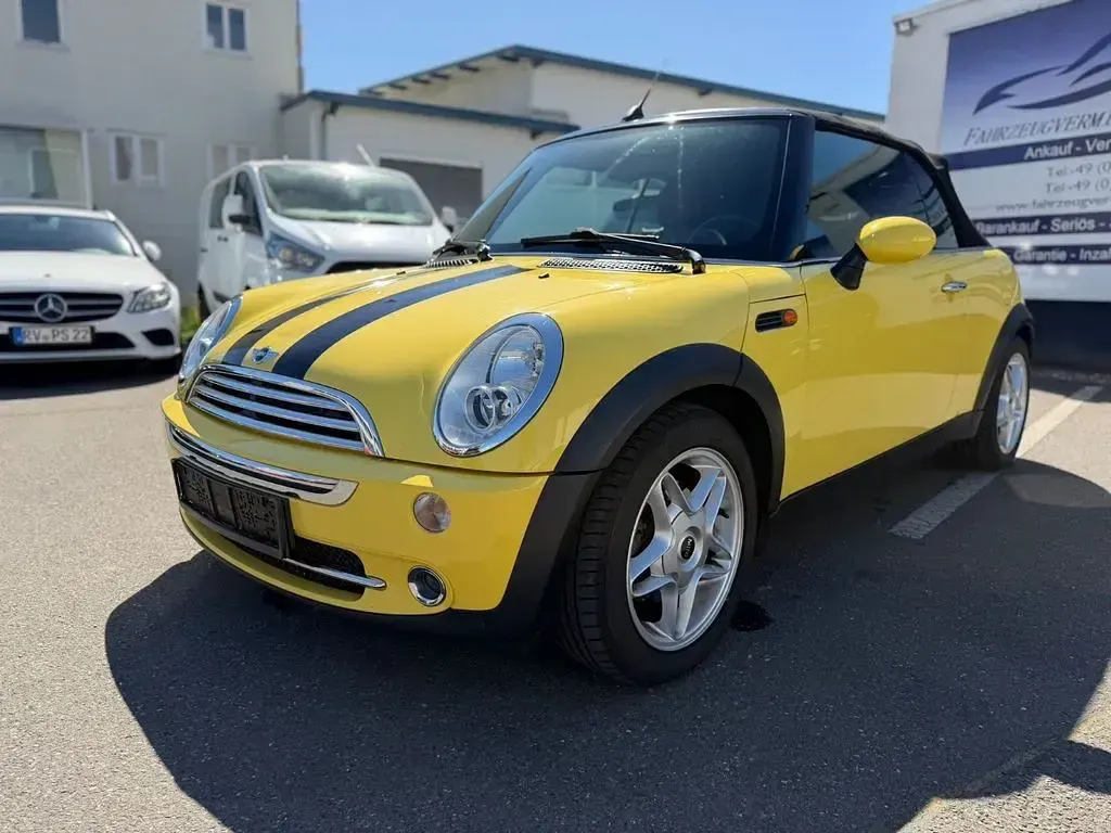Second-hand Mini One Cabriolet 90 CP (66 kW) 2004 Galben Cabrio