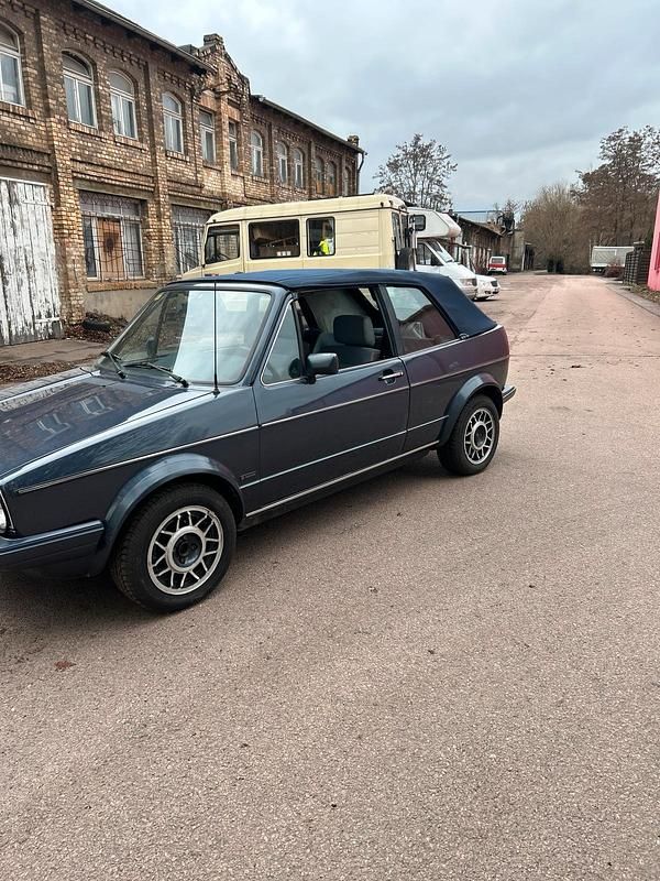 Gebraucht VW Golf Cabriolet 95 PS (69 kW) 1987 Blau Cabrio