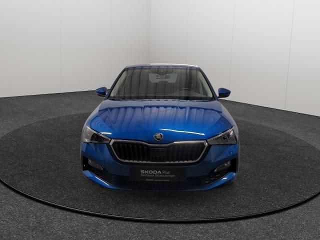 Gebraucht Skoda Scala Clever 110 PS (80 kW) 2021 Blau Kleinwagen