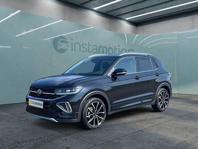 Schwarz Gebraucht 2024 VW T-Cross R-line SUV | 28.839 € (Fairer Preis) - Bild 1/2