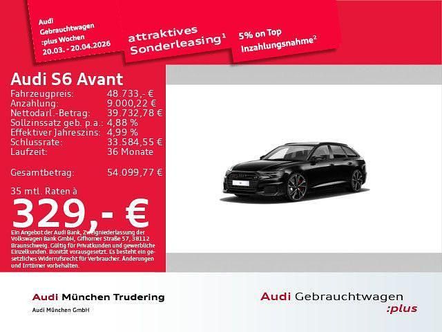 Gebraucht Audi S6 Ambiente 344 PS (253 kW) 2022 Mythosschwarz metallic Kombi