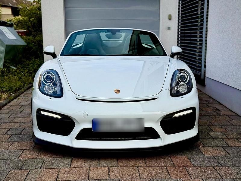 Weiß Gebraucht 2013 Porsche Boxster S Chrono Cabrio | 48.500 € - Bild 1/4