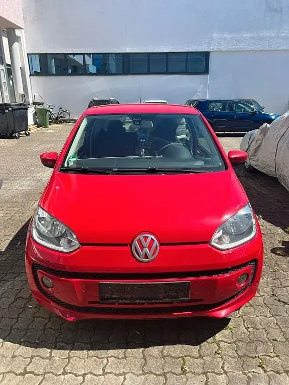 Gebraucht VW up! move up! 75 PS (55 kW) 2011 Rot Kleinwagen