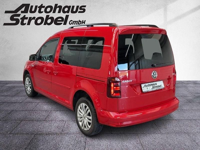Gebraucht VW Caddy Comfortline 125 PS (91 kW) 2017 Kirschrot Van / Kleinbus