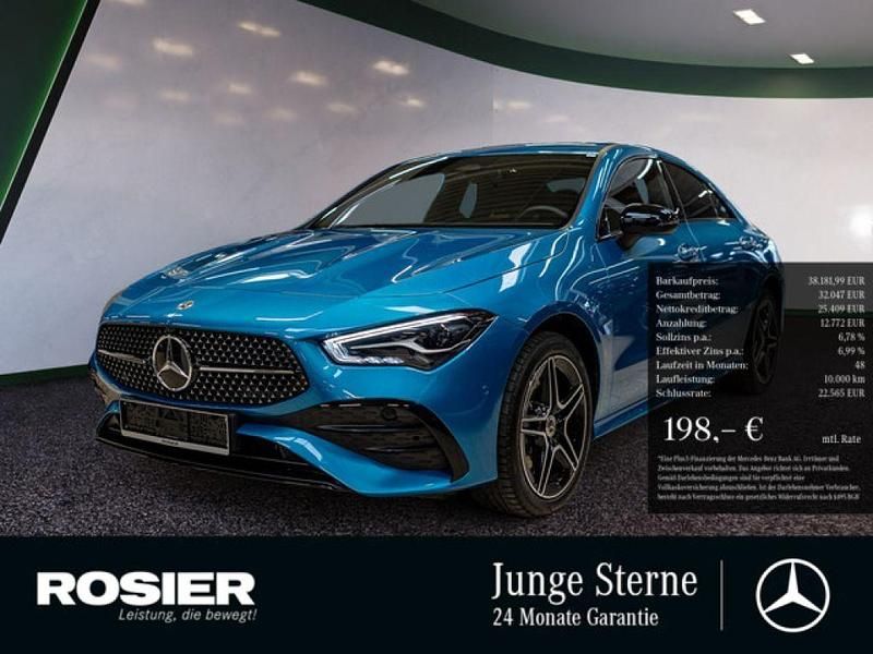 Blau / hyperblau (metallic) Gebraucht 2025 Mercedes E250 AMG Coupé | 38.182 € (Fairer Preis) - Bild 1/4