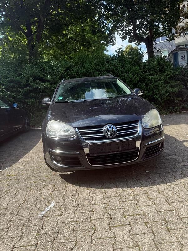 Schwarz Gebraucht 2007 VW Golf V Kombi | 2.000 € (Superpreis) - Bild 1/4