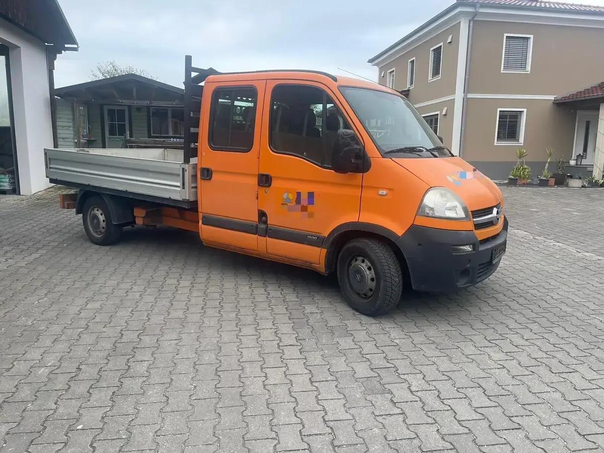 Gebraucht Opel Movano 135 PS (99 kW) 2005 Orange Van / Kleinbus