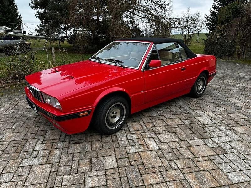 Gebraucht Maserati Biturbo 188 PS (138 kW) 1986 Rot Cabrio