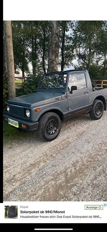 Grau Gebraucht 1988 Suzuki Samurai SUV | 5.600 € - Bild 1/4
