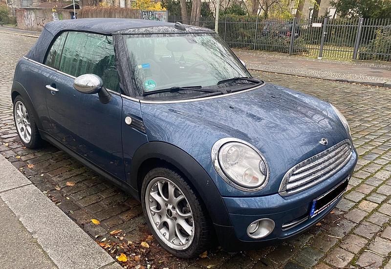 Blau Gebraucht 2009 Mini Cooper Cabriolet Cabrio | 4.450 € (Guter Preis) - Bild 1/4