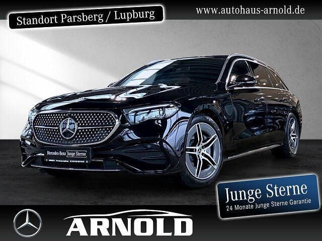 Schwarz Gebraucht 2024 Mercedes E300 AMG line Limousine | 51.880 € (Superpreis) - Bild 1/4