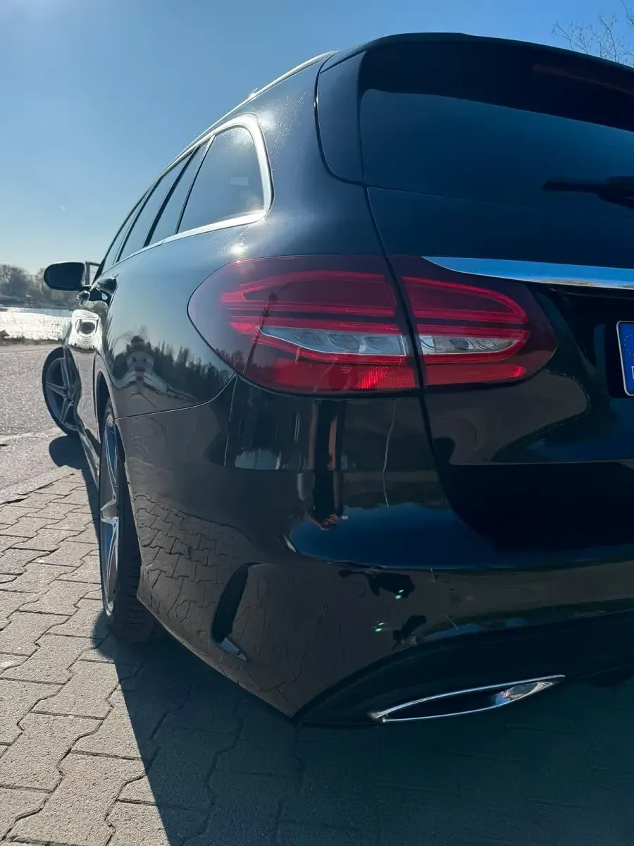 Gebraucht Mercedes C250 AMG line 204 PS (150 kW) 2015 Schwarz Kombi
