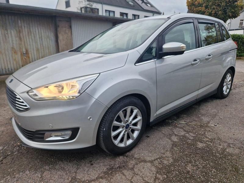 Gebraucht Ford Grand C-Max Premium 125 PS (91 kW) 2018 Weiß Van / Kleinbus