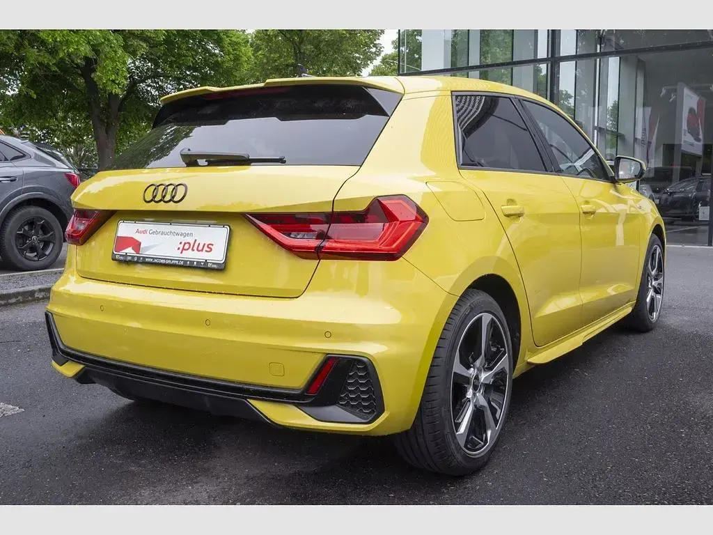 Usata Audi A1 Sportback S-Line 95 CV (69 kW) 2023 Giallo Utilitaria