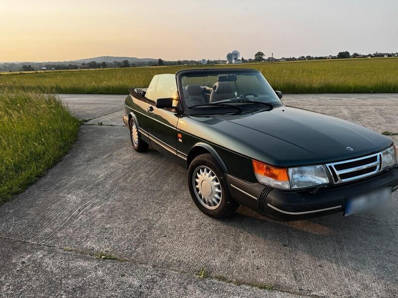 Grün Gebraucht 1993 Saab 900 Cabriolet Cabrio | 18.000 € - Bild 1/4