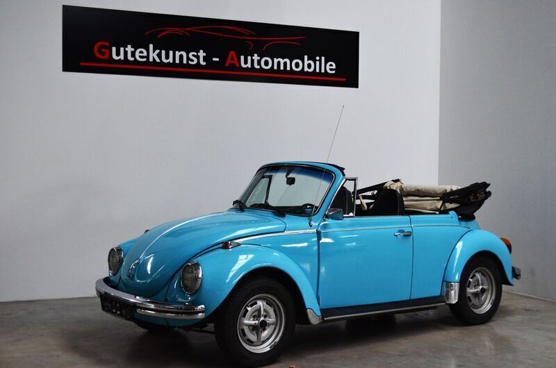 Blau Gebraucht 1973 VW Käfer Cabrio | 17.900 € - Bild 1/4