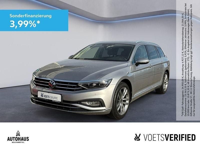 Silber Gebraucht 2021 VW Passat Elegance Kombi | 26.440 € (Teuer) - Bild 1/4