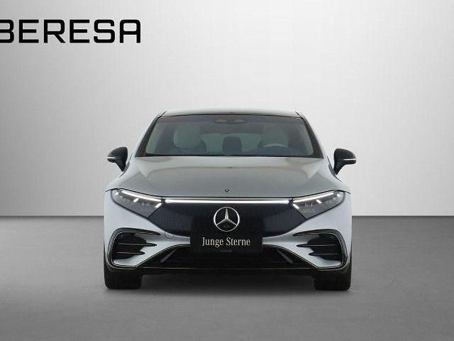 Silber Gebraucht 2022 Mercedes EQS580 AMG Limousine | 65.480 € (Fairer Preis) - Bild 1/4
