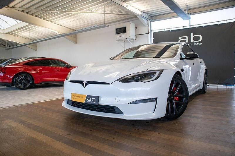 Gebraucht Tesla Model S Plaid 759 kW (1033 PS) 2022 Blau Kleinwagen