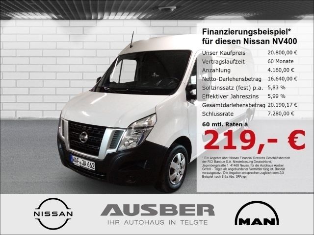 S) (weiss Gebraucht 2020 Nissan NV400 Van | 20.800 € (Teuer) - Bild 1/4