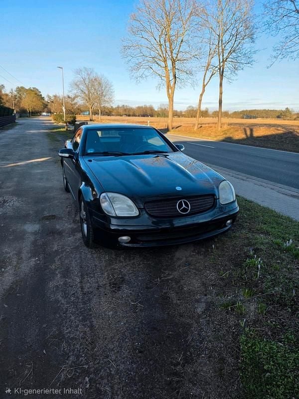 Gebraucht Mercedes SLK230 197 PS (144 kW) 2001 Schwarz Cabrio
