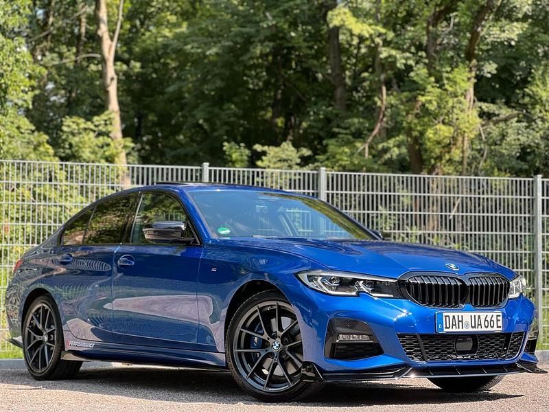 Blau Gebraucht 2019 BMW 330e M Sport Limousine | 29.500 € (Etwas zu teuer) - Bild 1/4