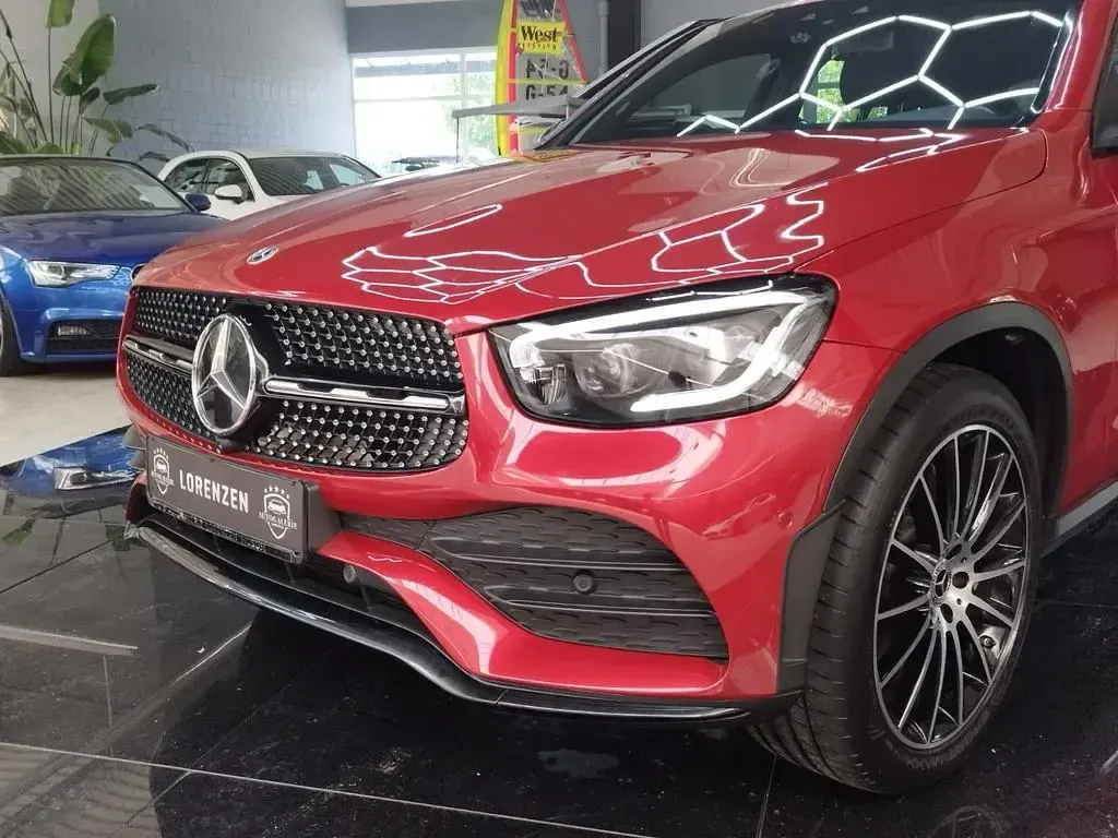 Gebraucht Mercedes GLC400d Night 330 PS (242 kW) 2021 Rot SUV