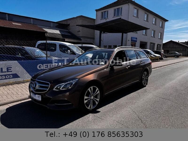 Braun Gebraucht 2013 Mercedes E350 Avantgarde Kombi | 14.899 € (Fairer Preis) - Bild 1/4