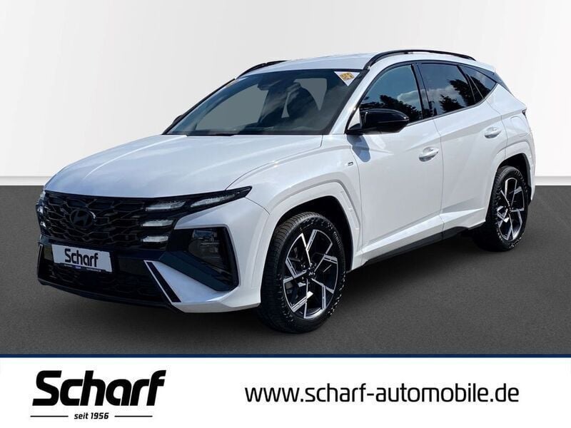 Weiss Gebraucht 2025 Hyundai Tucson N Line SUV | 35.490 € (Fairer Preis) - Bild 1/3