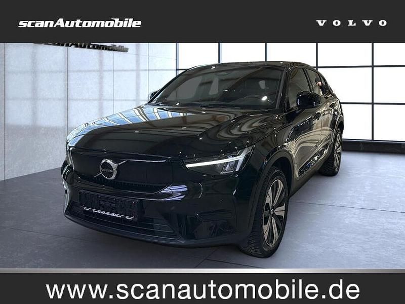 Black solid (stone) / solid (schwarz) Gebraucht 2022 Volvo C40 Plus SUV | 31.990 € (Fairer Preis) - Bild 1/4