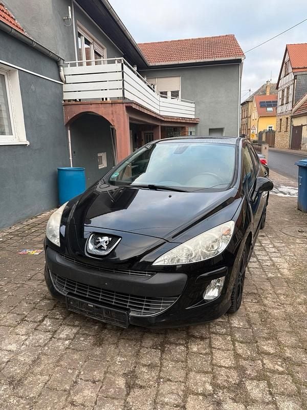 Schwarz Gebraucht 2010 Peugeot 308 Kleinwagen | 1.700 € - Bild 1/4