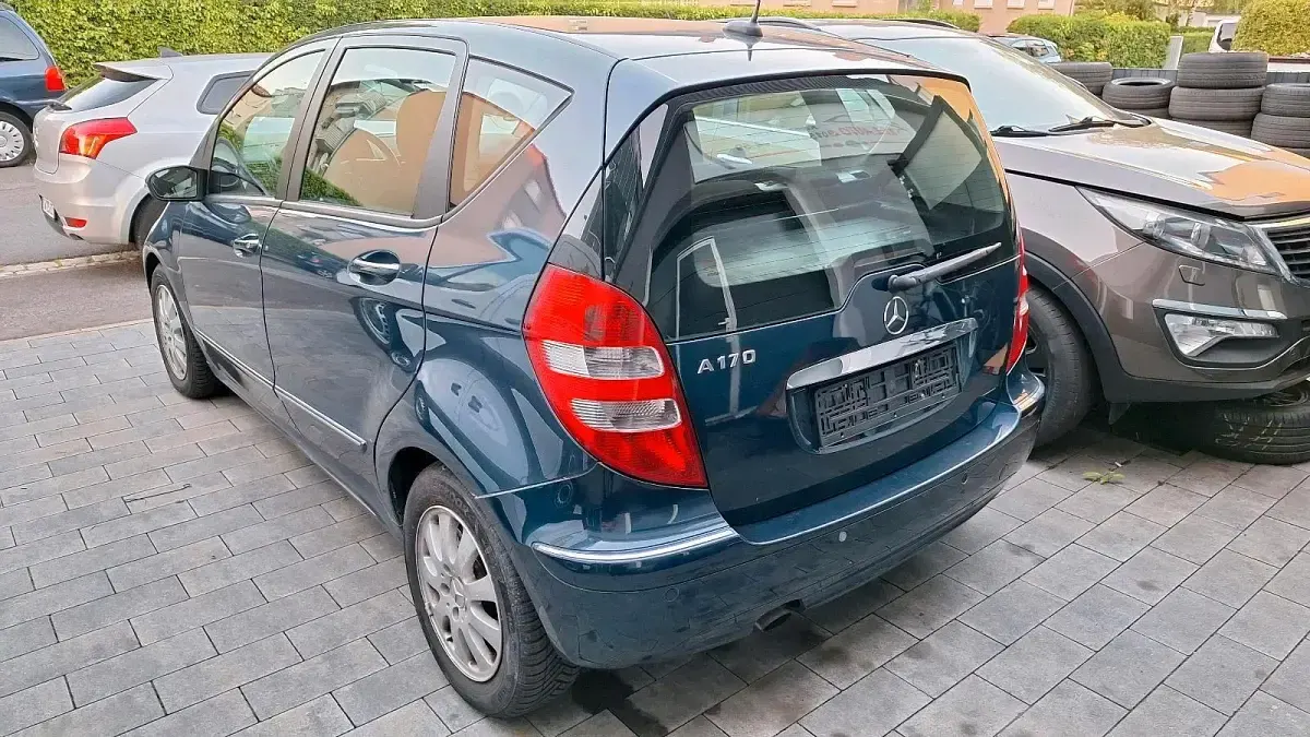 Gebraucht Mercedes A170 2005 Blau Kleinwagen